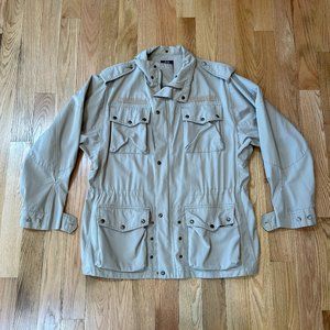 Vintage Willis & Geiger Safari Jacket, L-Tall